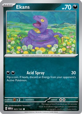 Ekans (023/165) [Scarlet & Violet 151]-1