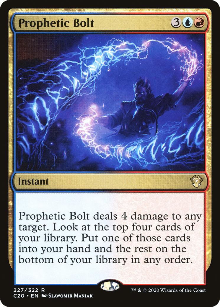 Prophetic Bolt [Commander 2020]-1