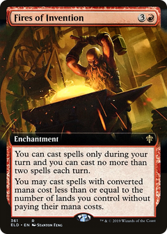 Fires of Invention (Extended Art) [Throne of Eldraine]-1