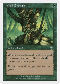 Wild Growth (7ED-282) - 7th Edition Foil-1