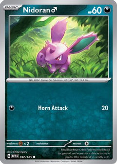Nidoran M (032/165) [Scarlet & Violet 151]-1