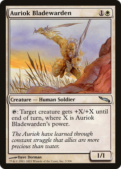 Auriok Bladewarden [Mirrodin]-1