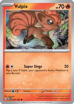 Vulpix (037/165) [Scarlet & Violet 151]-1