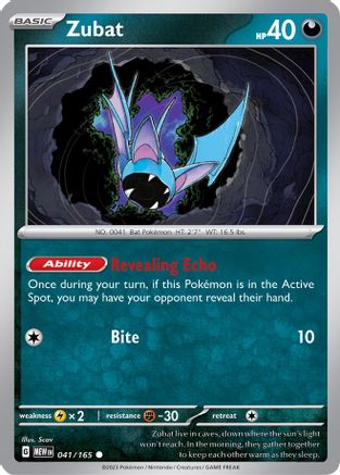Zubat (041/165) [Scarlet & Violet 151]-1