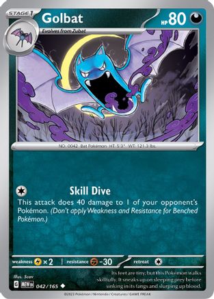 Golbat (042/165) [Scarlet & Violet 151]-1