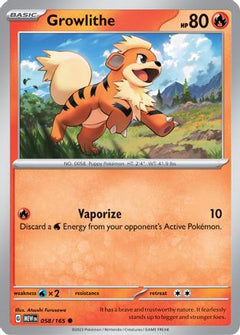 Growlithe (058/165) [Scarlet & Violet 151]-1