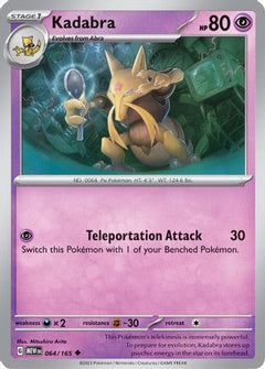 Kadabra (064/165) [Scarlet & Violet 151]-1