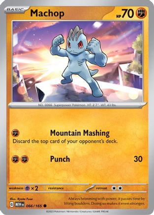 Machop (066/165) [Scarlet & Violet 151]-1