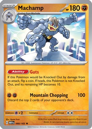 Machamp (068/165) [Scarlet & Violet 151]-1