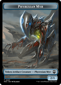 Phyrexian Myr (TM3C-007) - Modern Horizons 3 Commander Tokens Foil-1