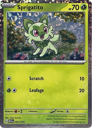 Sprigatito (001/015) [McDonald's Promos: 2023 Collection]-1
