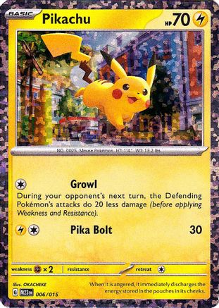 Pikachu (006/015) [McDonald's Promos: 2023 Collection]-1