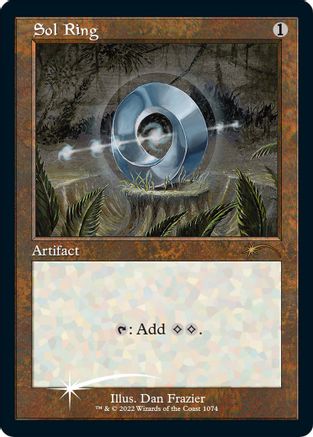 Sol Ring (Retro Foil Etched) [Secret Lair Drop Series]-1