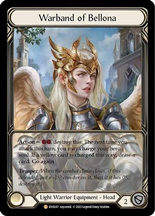 Warband of Bellona [EVO247] (Bright Lights)  Rainbow Foil-1