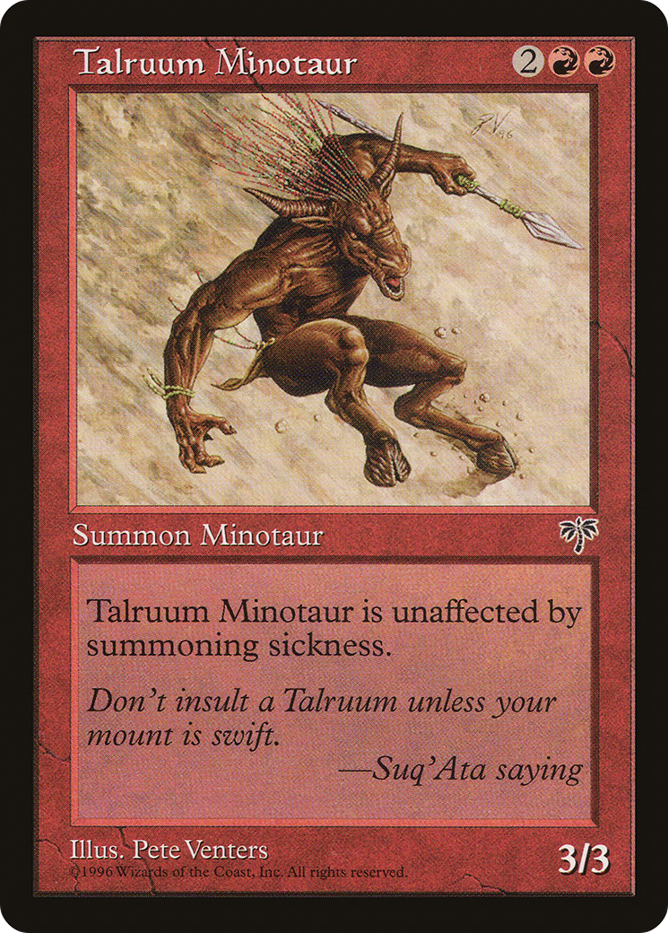 Talruum Minotaur [Mirage]-1