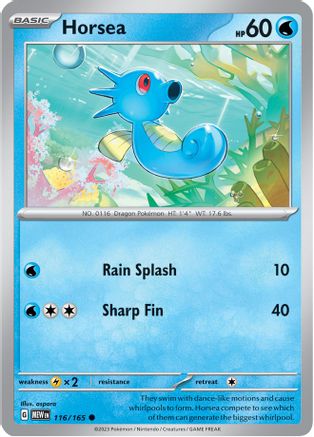 Horsea (116/165) [Scarlet & Violet 151]-1
