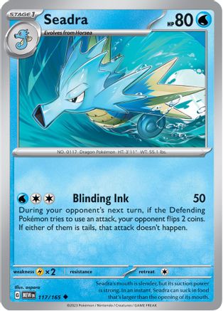 Seadra (117/165) [Scarlet & Violet 151]-1