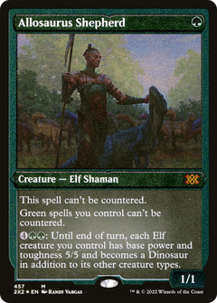 Allosaurus Shepherd (Foil Etched) [Double Masters 2022]-1