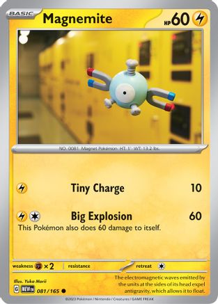 Magnemite (081/165) [Scarlet & Violet 151]-1