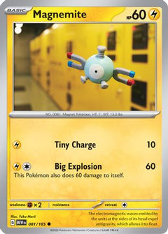 Magnemite (081/165) [Scarlet & Violet 151]-1