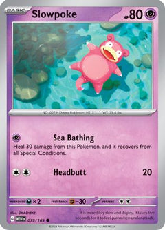 Slowpoke (079/165) [Scarlet & Violet 151]-1