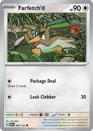 Farfetch'd (083/165) [Scarlet & Violet 151]-1