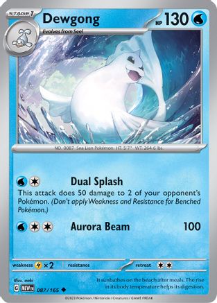 Dewgong (087/165) [Scarlet & Violet 151]-1
