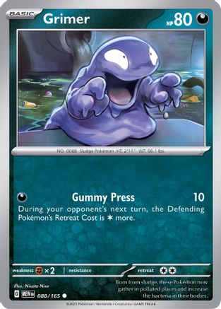 Grimer (088/165) [Scarlet & Violet 151]-1