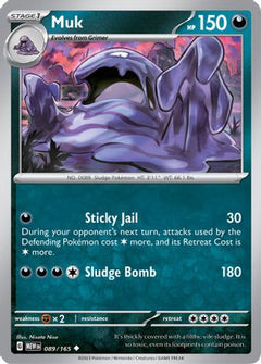 Muk (089/165) [Scarlet & Violet 151]-1