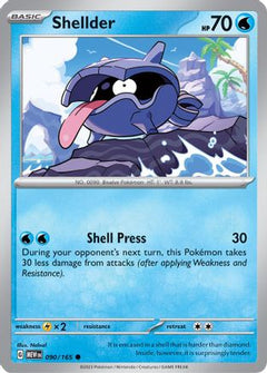 Shellder (090/165) [Scarlet & Violet 151]-1