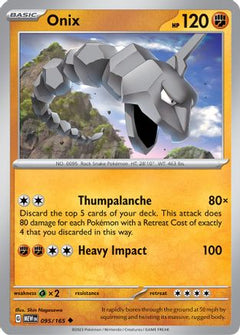 Onix (095/165) [Scarlet & Violet 151]-1