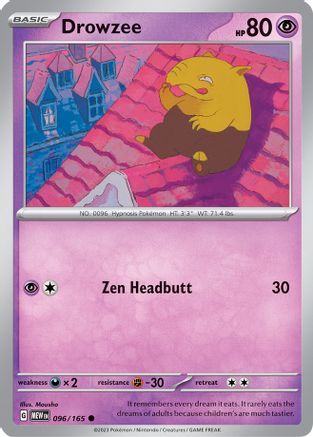 Drowzee (096/165) [Scarlet & Violet 151]-1