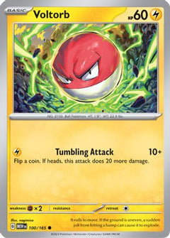 Voltorb (100/165) [Scarlet & Violet 151]-1