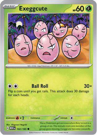 Exeggcute (102/165) [Scarlet & Violet 151]-1