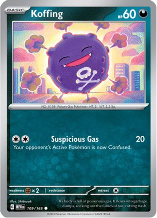 Koffing (109/165) [Scarlet & Violet 151]-1