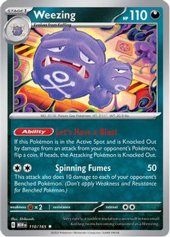 Weezing (110/165) [Scarlet & Violet 151]-1