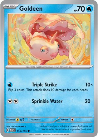 Goldeen (118/165) [Scarlet & Violet 151]-1