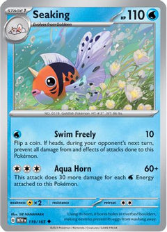 Seaking (119/165) [Scarlet & Violet 151]-1