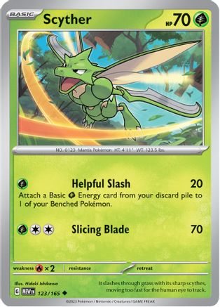 Scyther (123/165) [Scarlet & Violet 151]-1