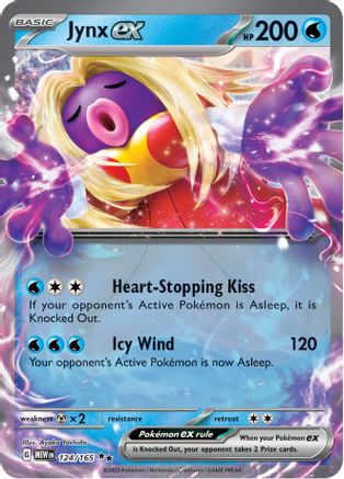 Jynx ex (124/165) [Scarlet & Violet 151]-1