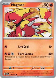 Magmar (126/165) [Scarlet & Violet 151]-1