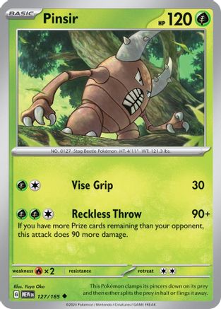 Pinsir (127/165) [Scarlet & Violet 151]-1