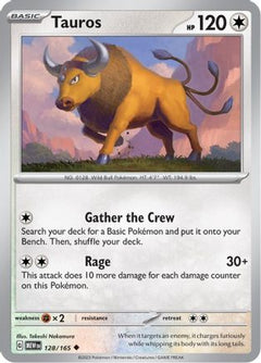 Tauros (128/165) [Scarlet & Violet 151]-1