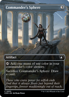 Commander's Sphere (Borderless Alternate Art) [Commander Masters]-1