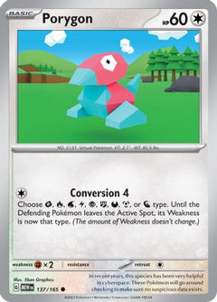 Porygon (137/165) [Scarlet & Violet 151]-1