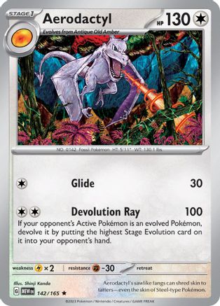 Aerodactyl (142/165) [Scarlet & Violet 151]-1