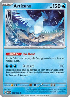 Articuno (144/165) [Scarlet & Violet 151]-1