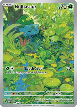 Bulbasaur (166/165) [Scarlet & Violet 151]-1