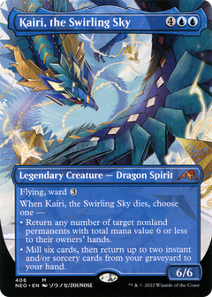 Kairi, the Swirling Sky (Borderless Alternate Art) [Kamigawa: Neon Dynasty]-1