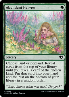 Abundant Harvest [Commander Masters]-1